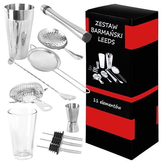 Set da barista Leeds 11 pezzi