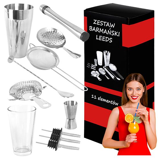 Set da barista Leeds 11 pezzi