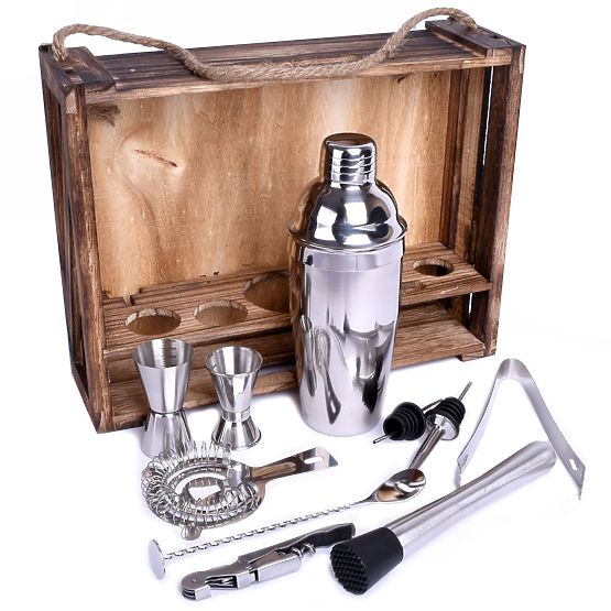 Set da barman LOGAN 11 pezzi con scatola
