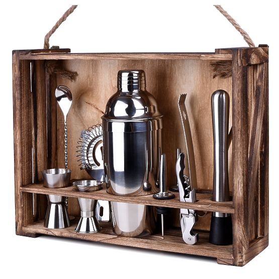 Set da barman LOGAN 11 pezzi con scatola