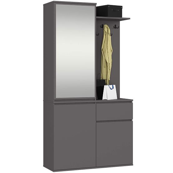 SET DA INGRESSO ENTRO PK GRAFITE GRIGIO