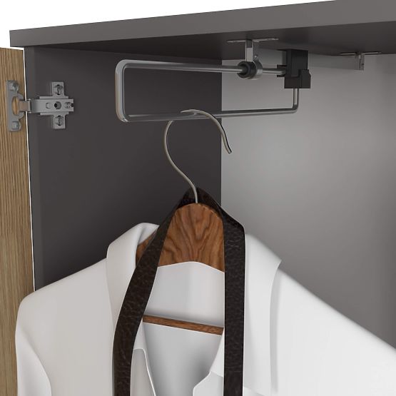 SET DA INGRESSO ENTRO PK GRAFITE GRIGIO / ROVERE ARTIGIANO