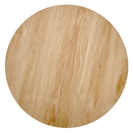 Set DANTE di 2 panche, naturale / nero (1p=1set)