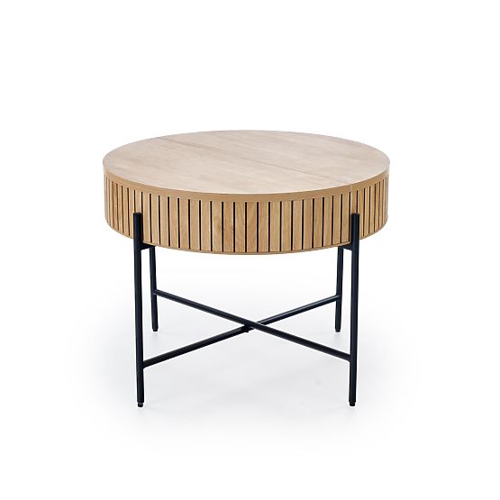 Set DANTE di 2 panche, naturale / nero (1p=1set)