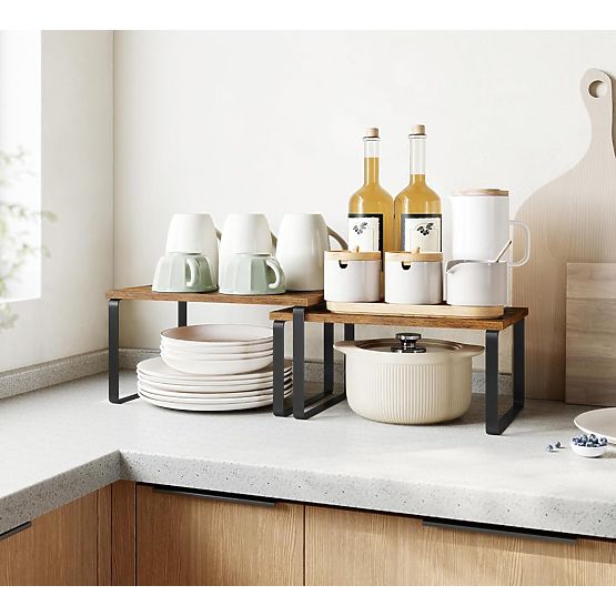 Set di 2 mensole in bambù GINGER RUSTIC