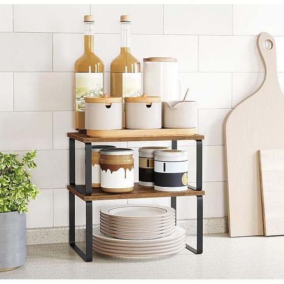 Set di 2 mensole in bambù GINGER RUSTIC