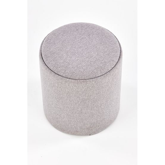 Set di 2 pouf AVIKO, grigio chiaro