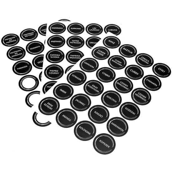 Set di 24 barattoli per spezie MARSALA