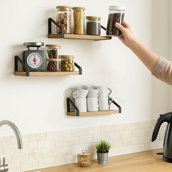 Set di 3 mensole loft SIRIN craft