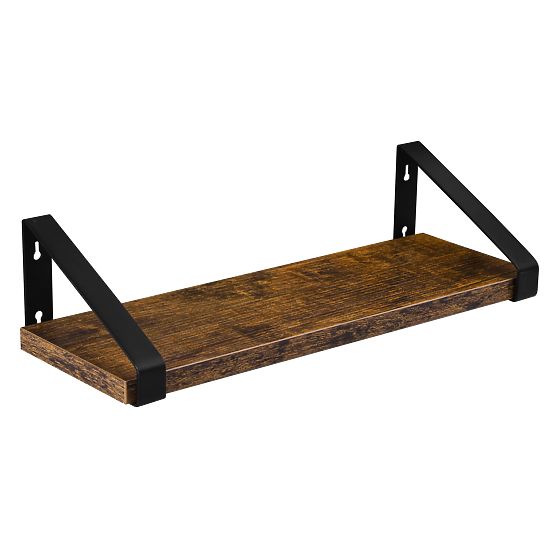 Set di 3 mensole loft SIRIN nero