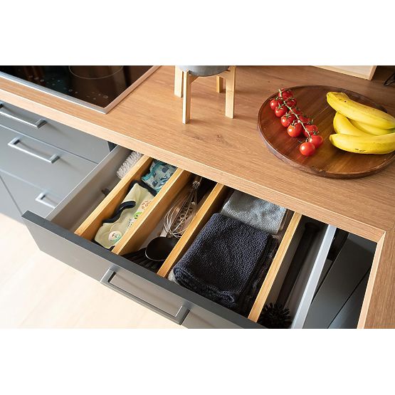 Set di 4 divisori in bambù per cassetto RITA