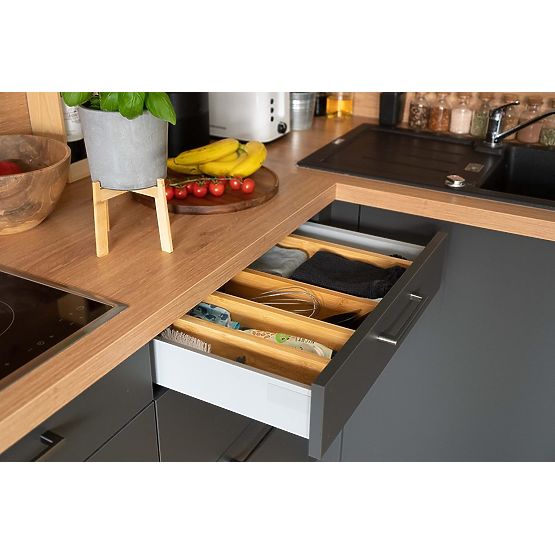 Set di 4 divisori in bambù per cassetto RITA