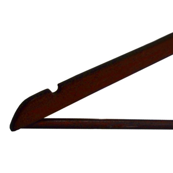 Set di 5 grucce in legno RONDO marrone scuro