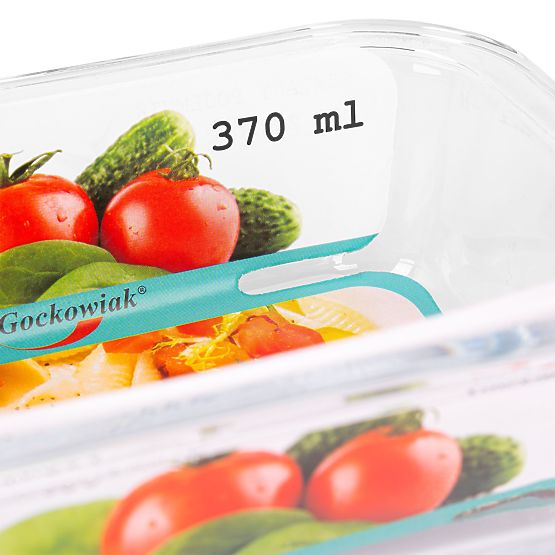 Set di 6 contenitori in vetro per alimenti AMALFI