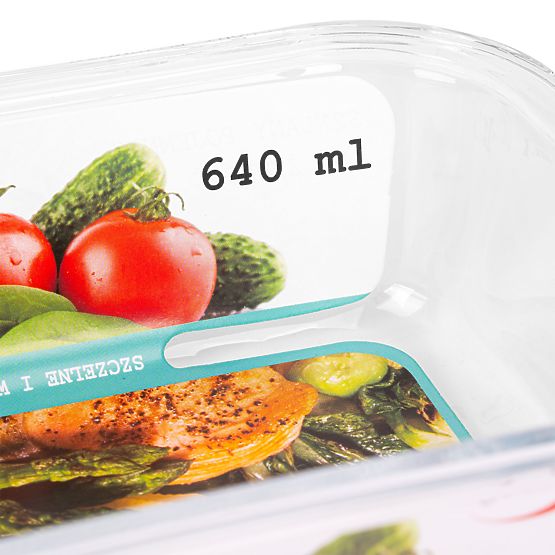 Set di 6 contenitori in vetro per alimenti AMALFI