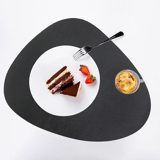 Set di 8 tovagliette TRIVAL BLACK