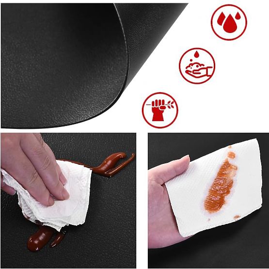 Set di 8 tovagliette TRIVAL BLACK