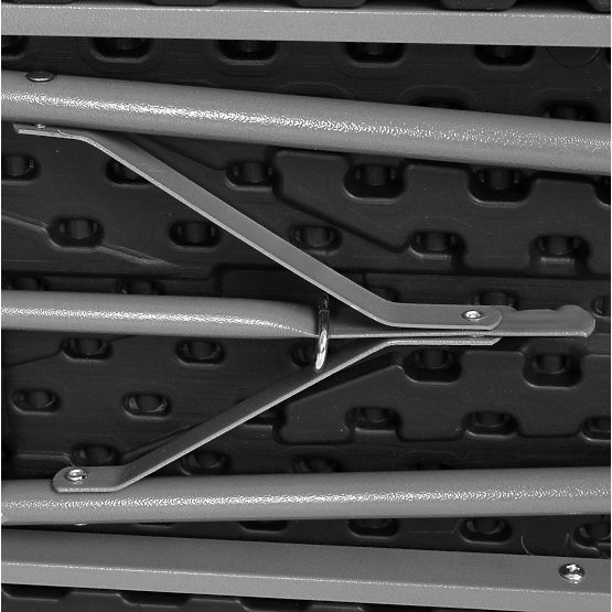 Set di catering Feta 180 Nero +2 panche