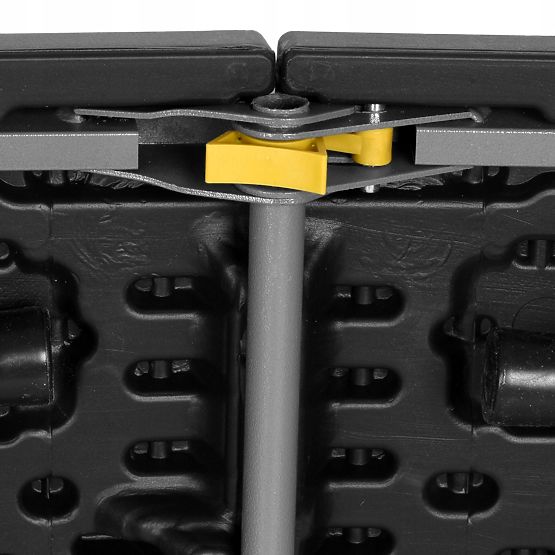 Set di catering FETA BLACK 180 cm + 6 sedie BLACK