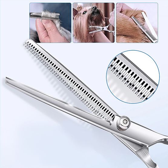 Set di forbici per animali GROMMY per cane e gatto