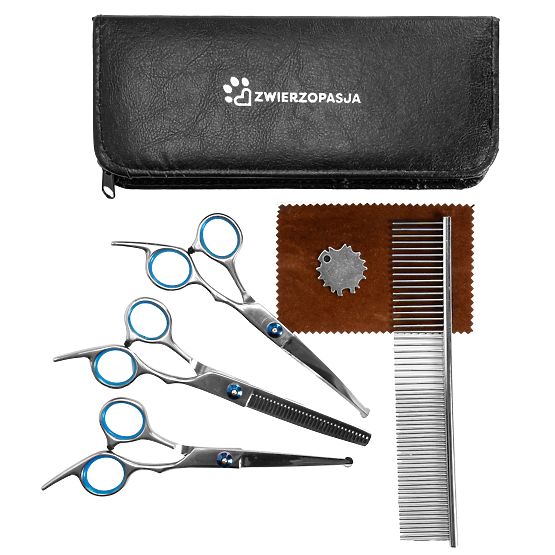 Set di forbici per animali GROMMY per cane e gatto