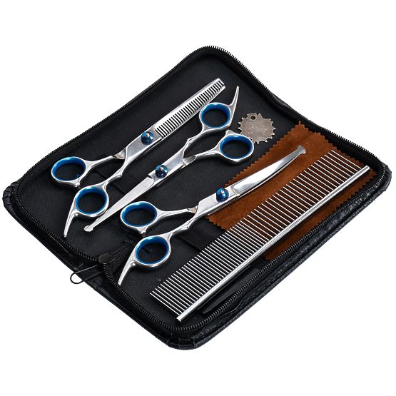 Set di forbici per animali GROMMY per cane e gatto