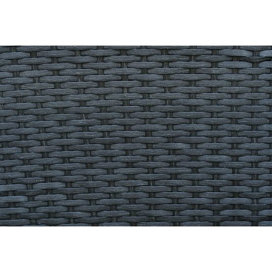 Set di lettini con tavolino SUCCESSO in tecnorattan grigio