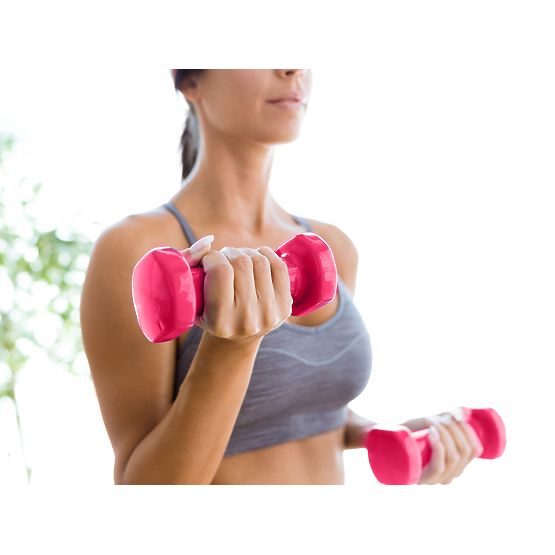 Set di manubri fitness 2x 0,5 kg