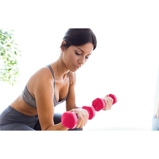 Set di manubri fitness 2x 0,5 kg