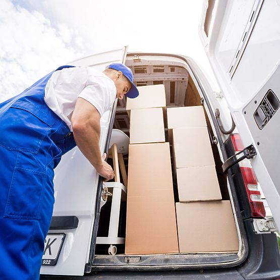 Set di mobili da giardino FLORENCJA divano grigio con ottomana