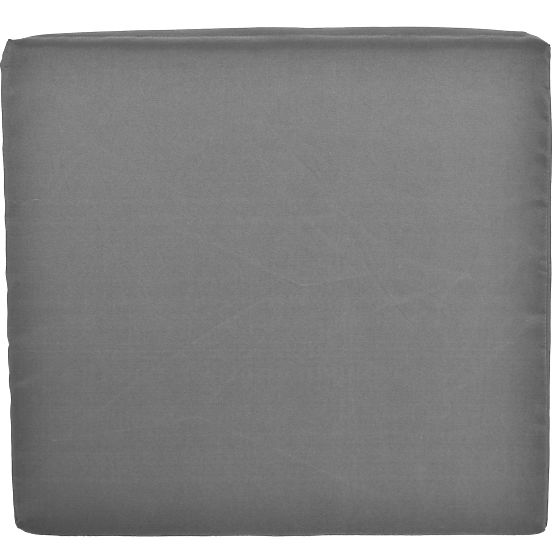 Set di mobili da giardino in tecnorattan MAGNOLIA nero con cuscini grigi