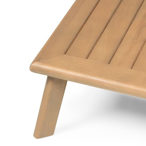 Set di mobili da giardino Penne in legno di eucalipto FSC, alluminio, beige