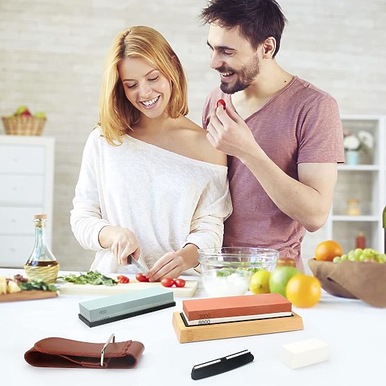 Set di pietre per affilare coltelli SERDIS