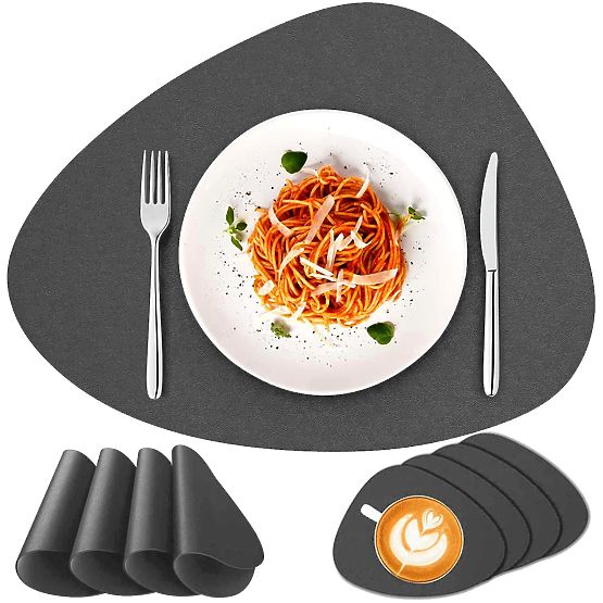 Set di tovagliette da tavola TRIVAL GREY