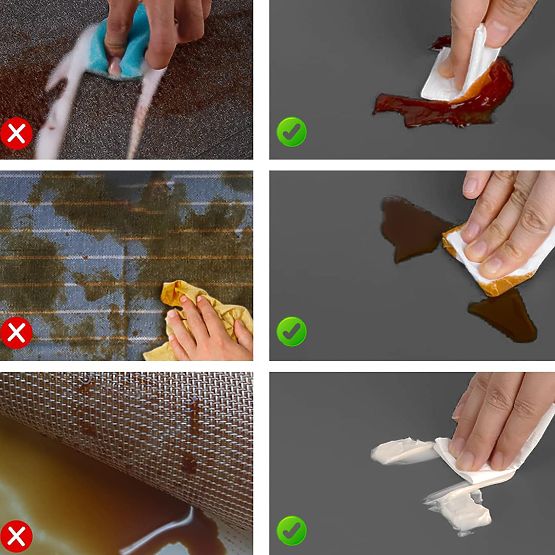 Set di tovagliette da tavola TRIVAL GREY