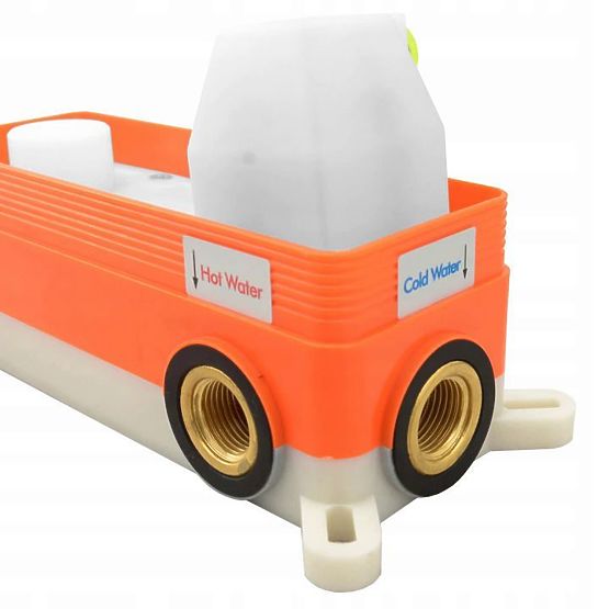 Set doccia ad incasso Rea Lungo Rame + BOX