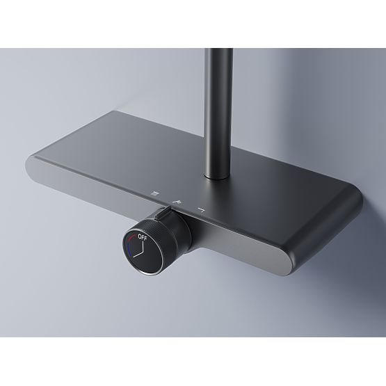 Set doccia REA Bari Titanio