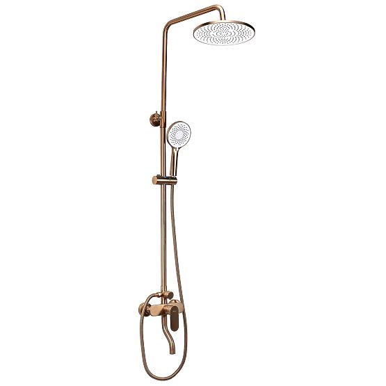 Set doccia Rea DROP Rame Spazzolato