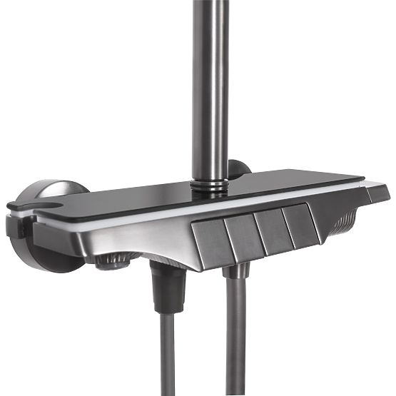 Set doccia REA Savio con display LED Titan