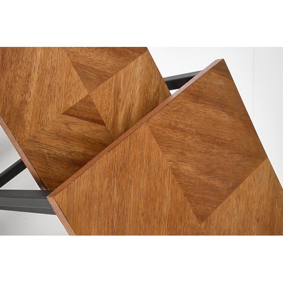 Set ELZA di 2 panche, noce/nero (1p=1pz)