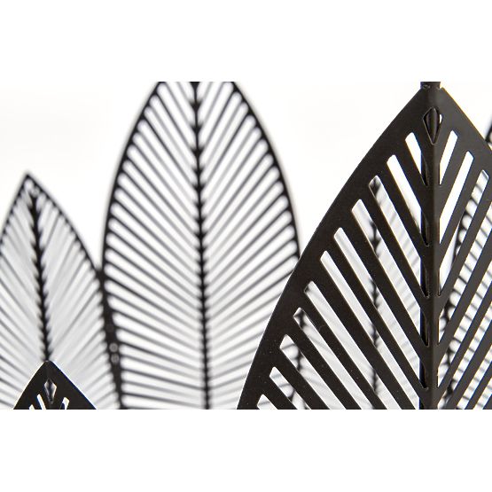 Set FOLLA di 2 panche nero/naturale (1p=1ks)