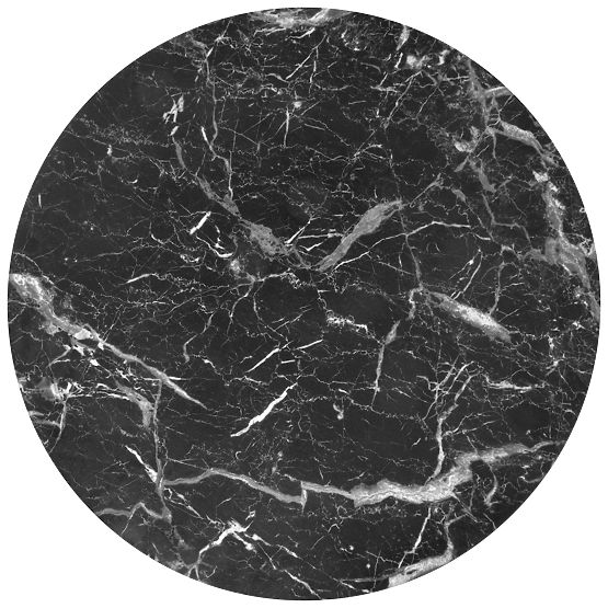 Set JAVA di 2 panche, marmo nero / nero (1p=1pz)