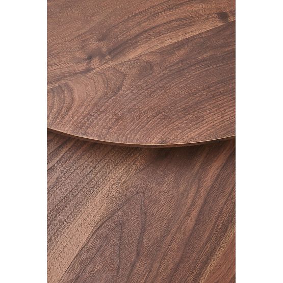 Set JAVA di 2 panche, noce / nero (1p=1ks)