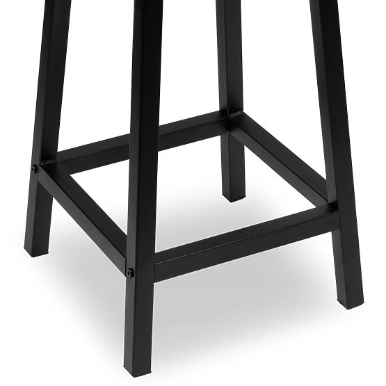 Sgabello da bar Flint Rustico Loft Industriale Rovere Invecchiato