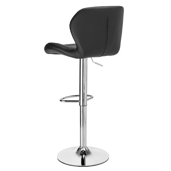 Sgabello da bar Gordon nero