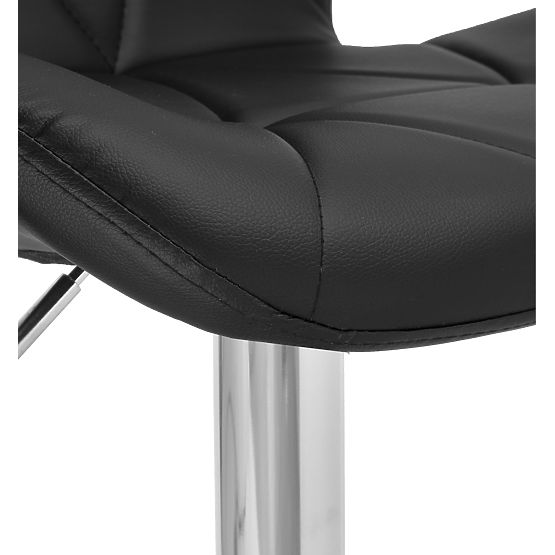 Sgabello da bar Gordon nero