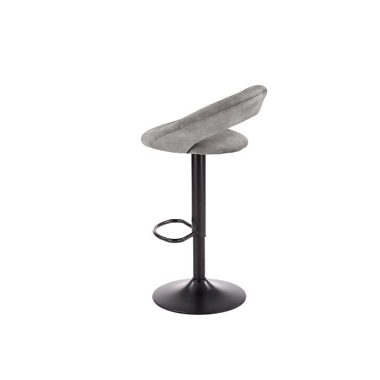 Sgabello da bar grigio H102 (1p=2pz)