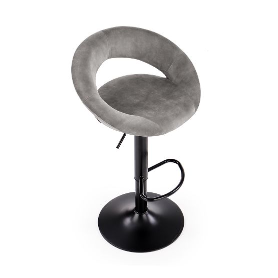 Sgabello da bar grigio H102 (1p=2pz)