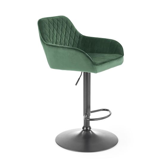 Sgabello da bar H103 verde scuro (1p=1ks)