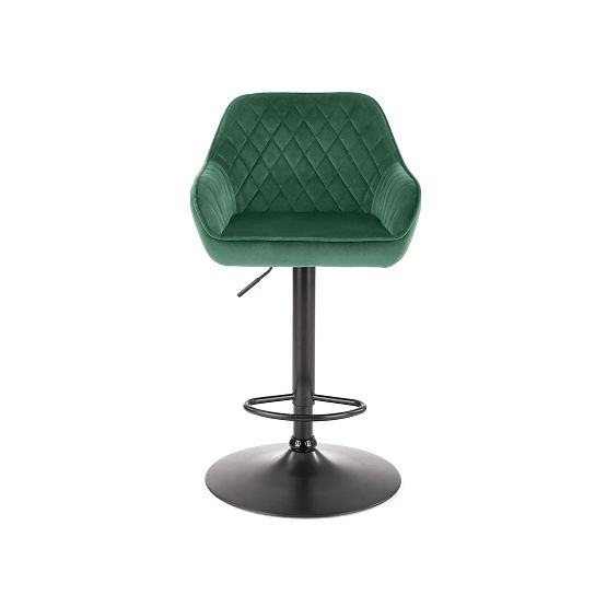 Sgabello da bar H103 verde scuro (1p=1ks)